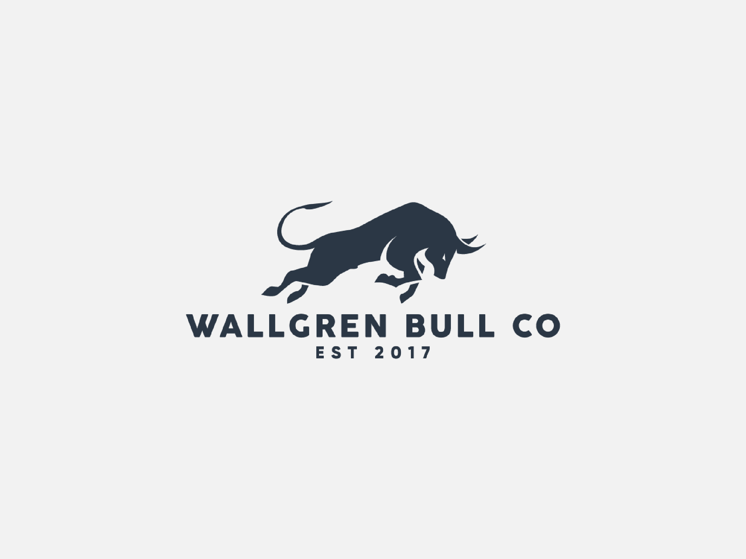 Wallgren Bull Co – Brand Identity Design